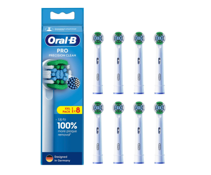 Końcówka do szczoteczek Oral-B Końcówki do szczoteczki ORAL-B PrecisionClean EB20RX (8szt.)